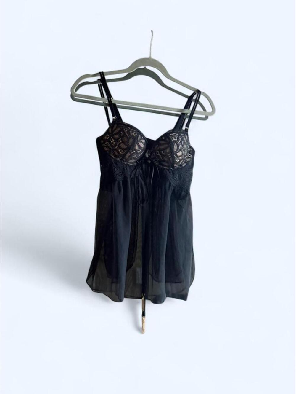 Victoria Secret Black lingerie top